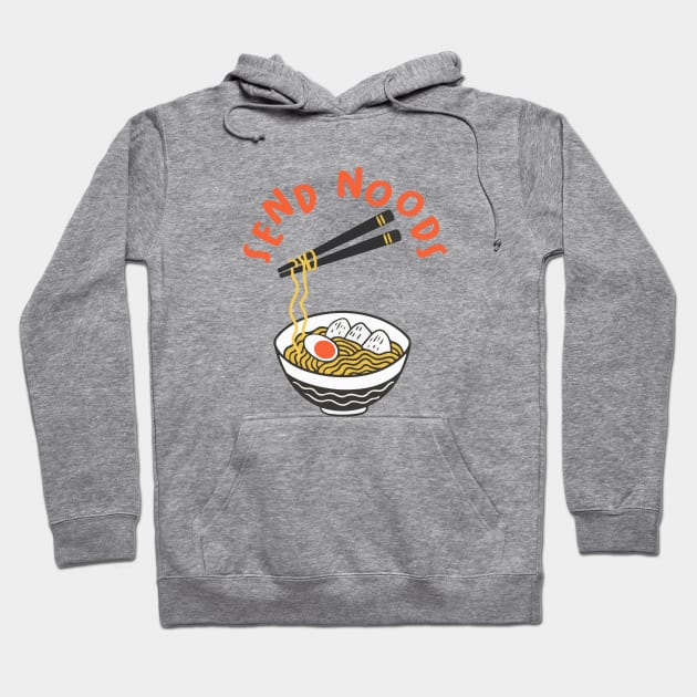 Send Noods Ramen Hoodie by Perpetual Brunch